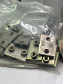 Stauff SP-216-PP-H-DP-AS-M-W5 Clamp Assembly Standard Series Size 2 Ø16mm Polypropylene W5 Weld Plate Cover Plate, Hex Head Bolt Smooth 1110015533