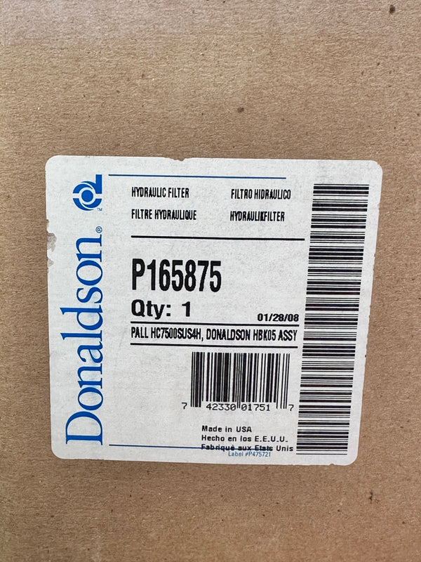Donaldson P165875 Spin-On Hydraulic Filter, HC7500SUS4H - HBK05 ASSY