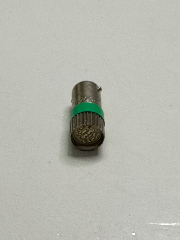 RS PRO LED Green Indicator Lamp 24V AC/DC 10mm Dia. BA9s Base, 170/160mcd