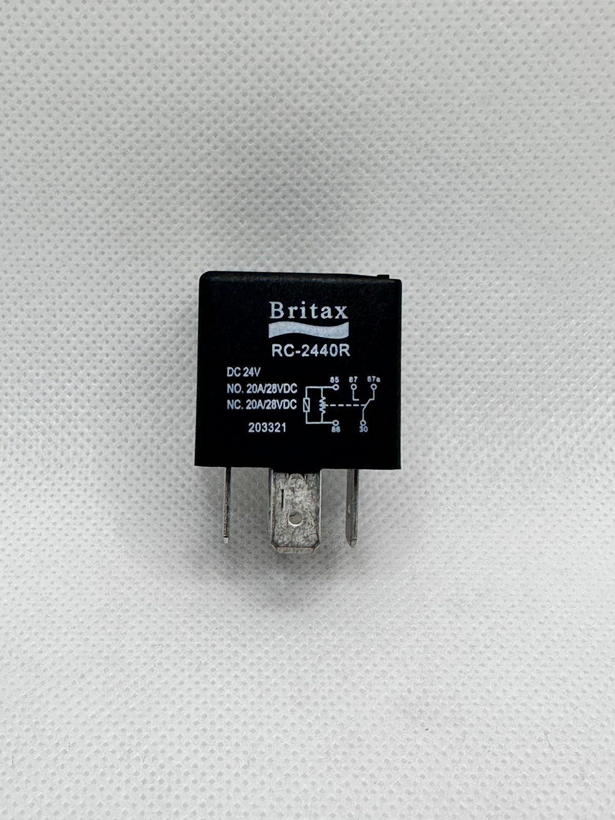 Britax RC-2440R Changeover Relay — 24 V, 5 Pin, Resistor Protected