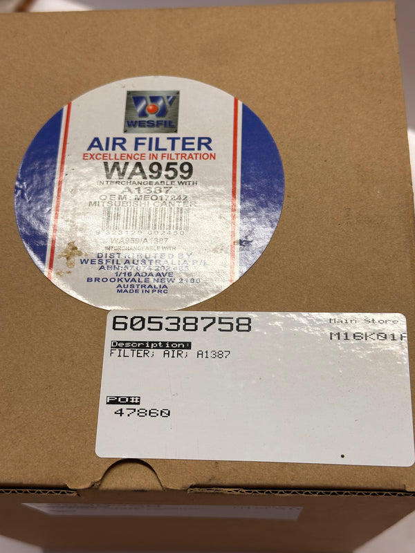 WESFIL WA959 Air Filter