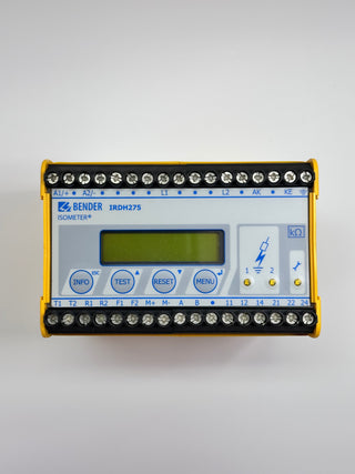 Bender IRDH275-435 Isometer / Isolation Monitoring Device IRDH275B-435