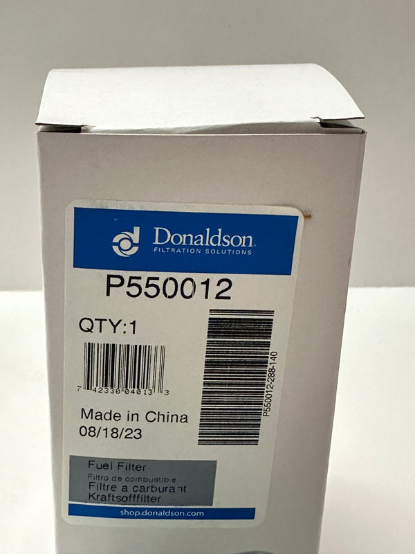 Donaldson P550012 Inline Fuel Filter