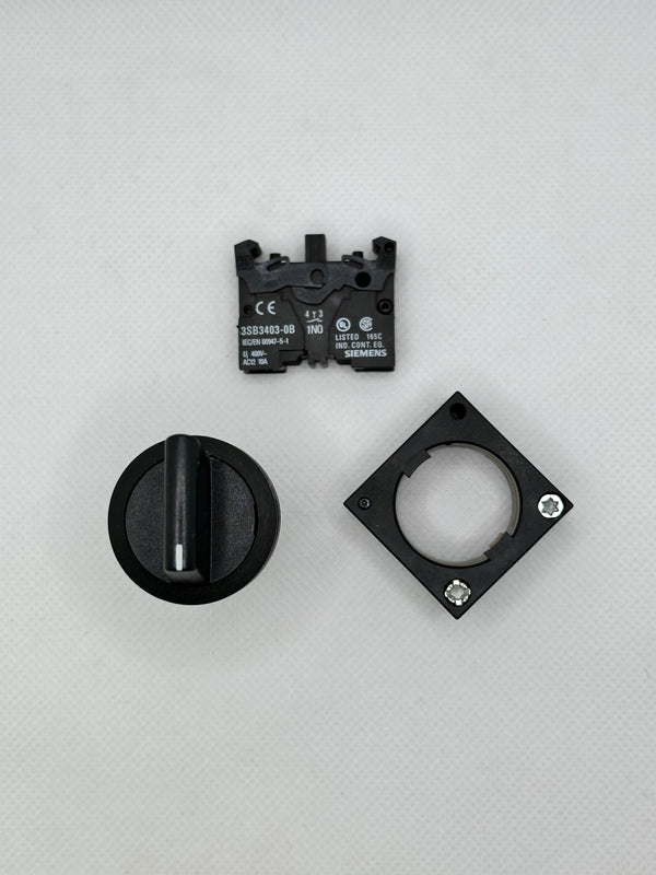 Siemens 3SB3202-2KA11-0CC0 Selector Switch, Non-Illuminated