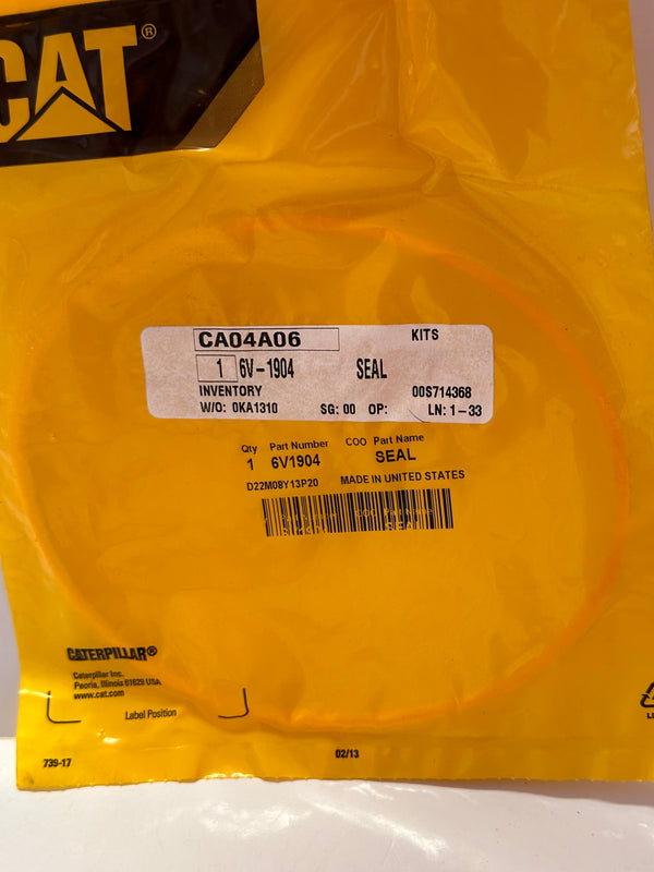 CATERPILLAR CAT 6V-1904 SEAL/O-Ring