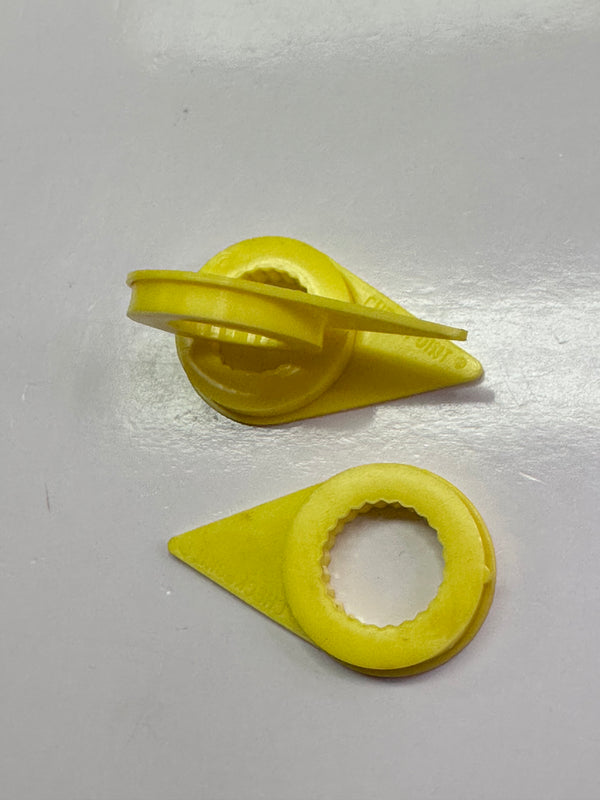 Checkpoint Size 19 Wheel nut Indicator ( Yellow ) - Bag of 6