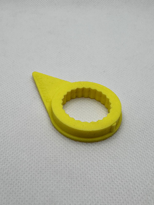 Checkpoint Size 22 Wheel Nut Indicator ( Yellow ) - Bag of 6