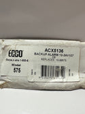 Ecco ACX5136 Back Up Alarm, 12/24V, 107Db Fixed