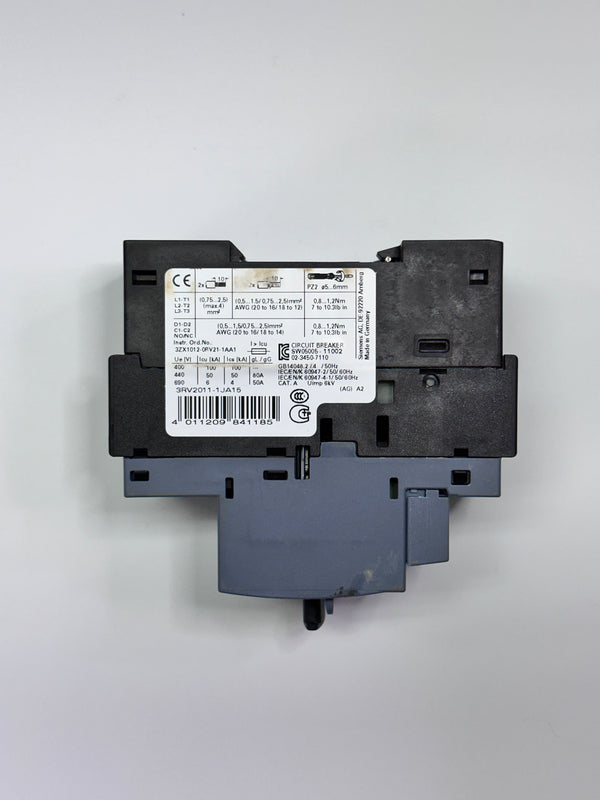 Siemens 3RV2011-1JA15 Circuit Breaker For Motor Protection