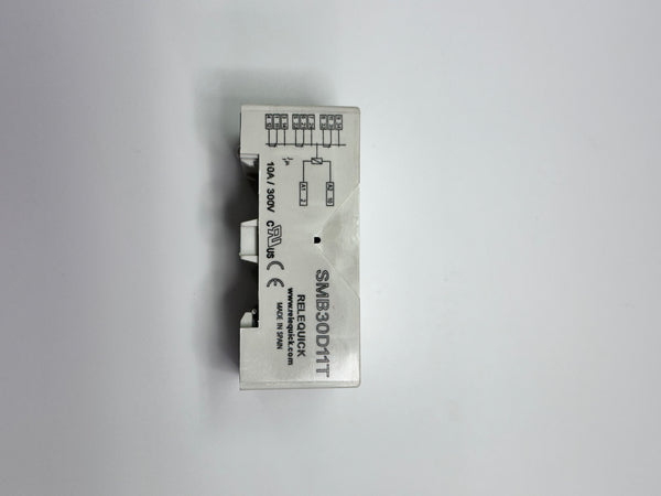 Relequick SMB30D11T Short sockets for RM3, Grey