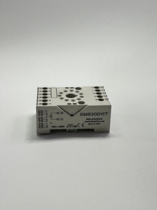 Relequick SMB30D11T Short sockets for RM3, Grey