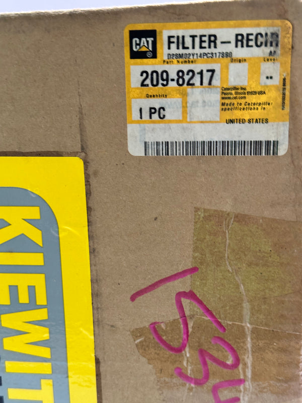 Caterpillar CAT 209-8217 Standard Efficiency Cabin Air Filter