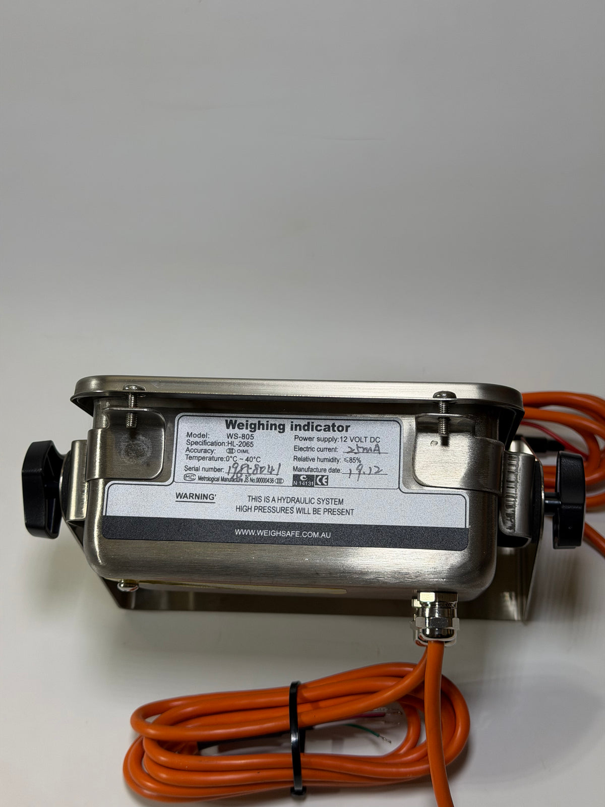 WeighSafe 805 Hydraulic Forklift Scales