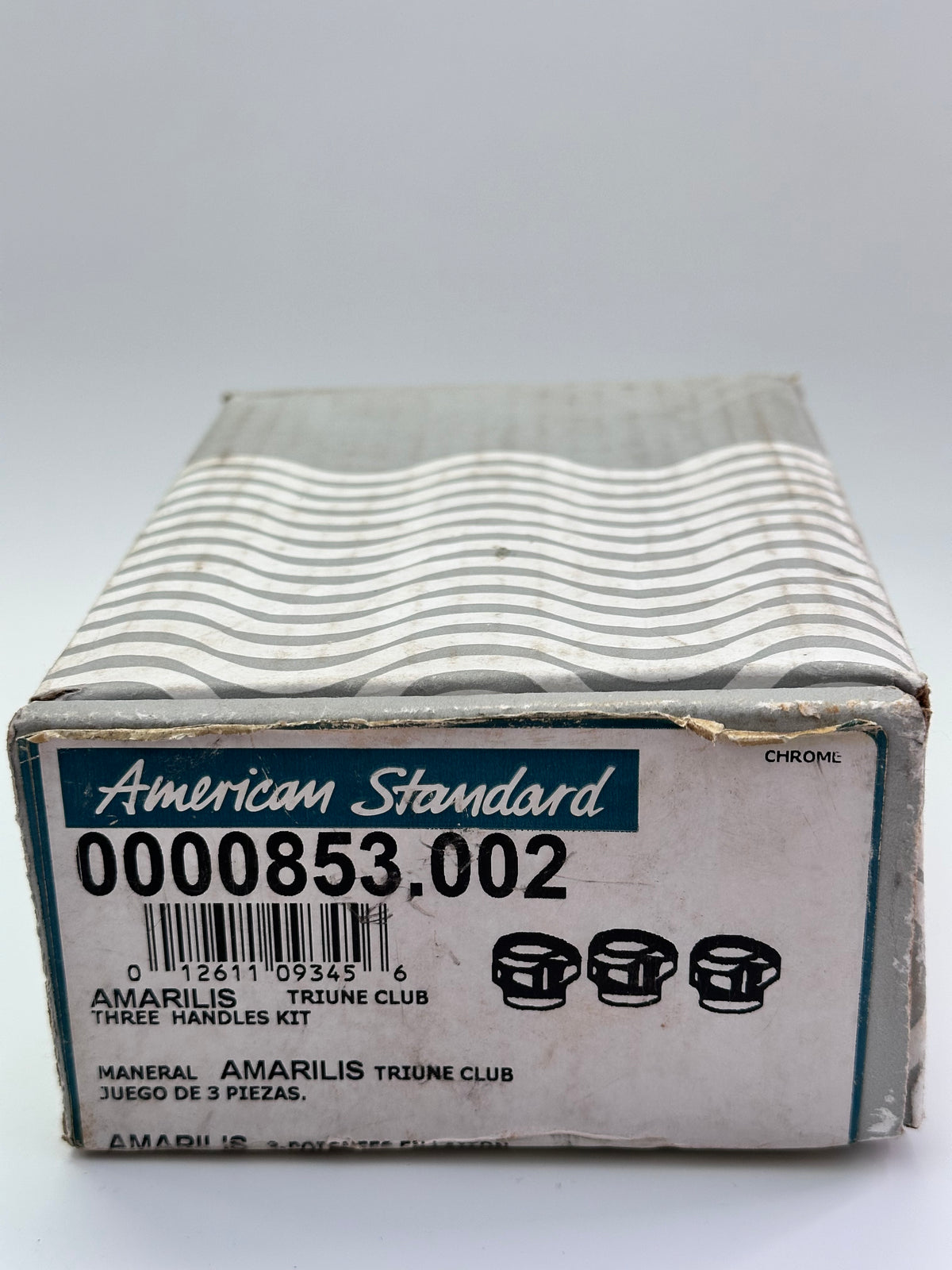 American Standard 0000853.002 Amarilis Handle Kit, 3 + 2 Spares