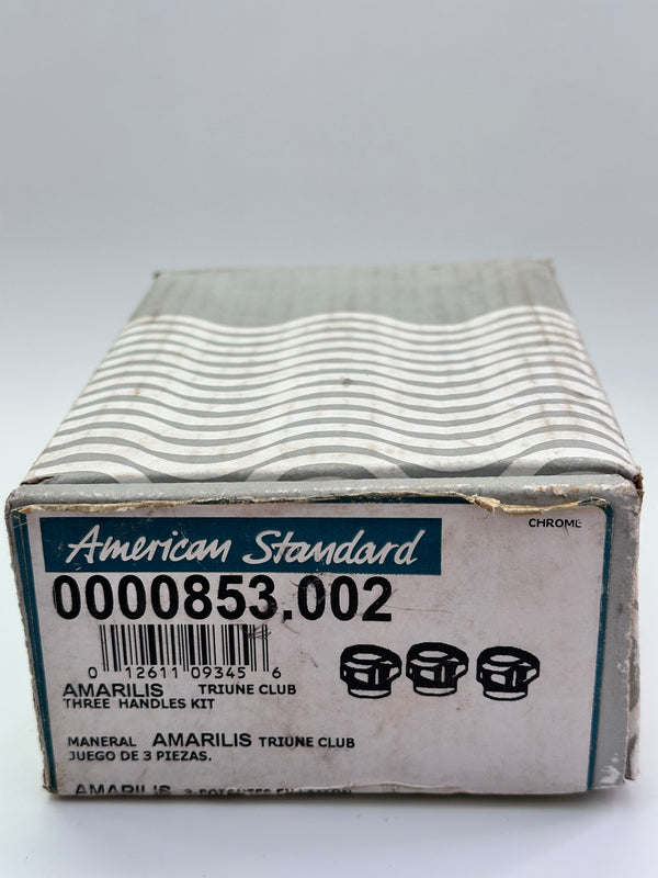 American Standard 0000853.002 Amarilis Triune Club Three Handle Kit