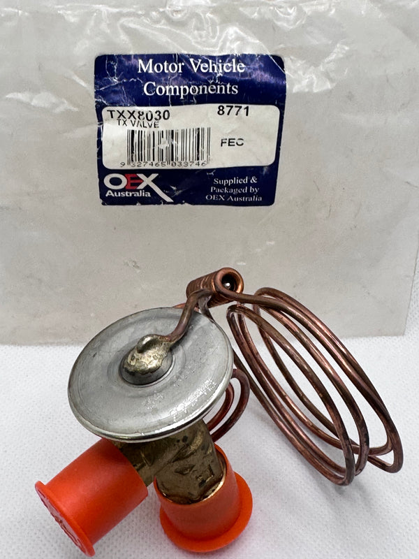 OEX TXX8030 Air Conditioning TX Valve 90 Deg. (L) Externally Equalised 1.5 Ton