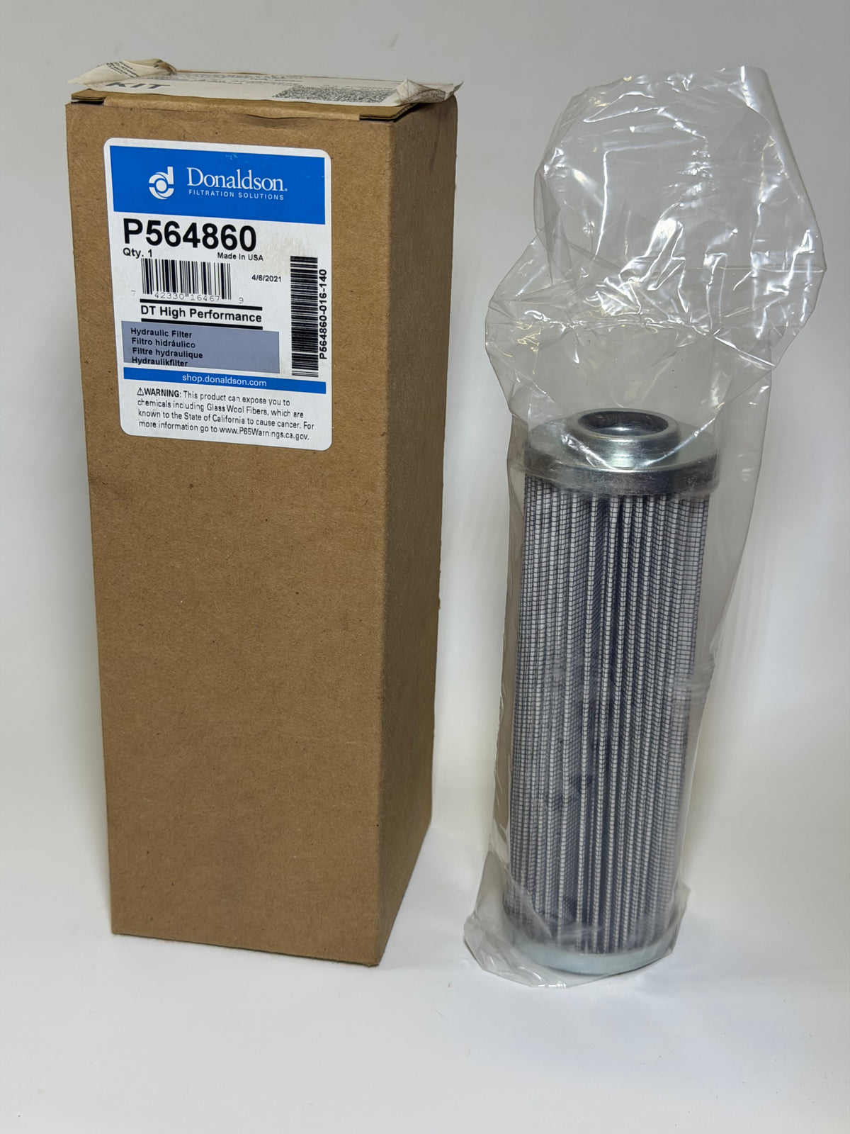 P564860 Donaldson Hydraulic Filter Cartridge