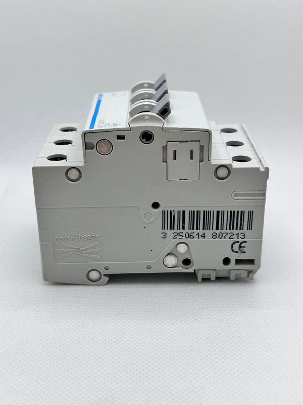 Hager NT320C 20A 3 Pole Miniature Circuit Breaker