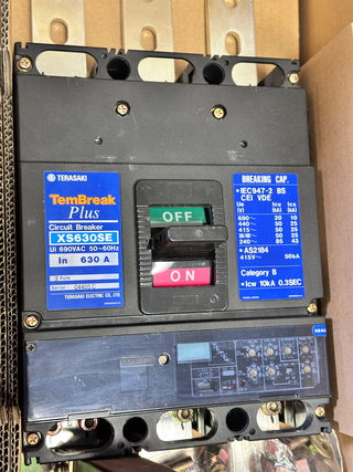 TemBreak Plus XS630SE Circuit Breaker - 3P 630A FC