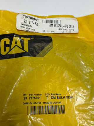 217-5701 4.45mm Thick Bulk Ribbon Seal - Genuine CAT Part