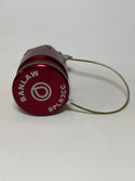Banlaw BPLR3BE BEC Compatible 3/4" Flush Face Receiver with Cap, RED