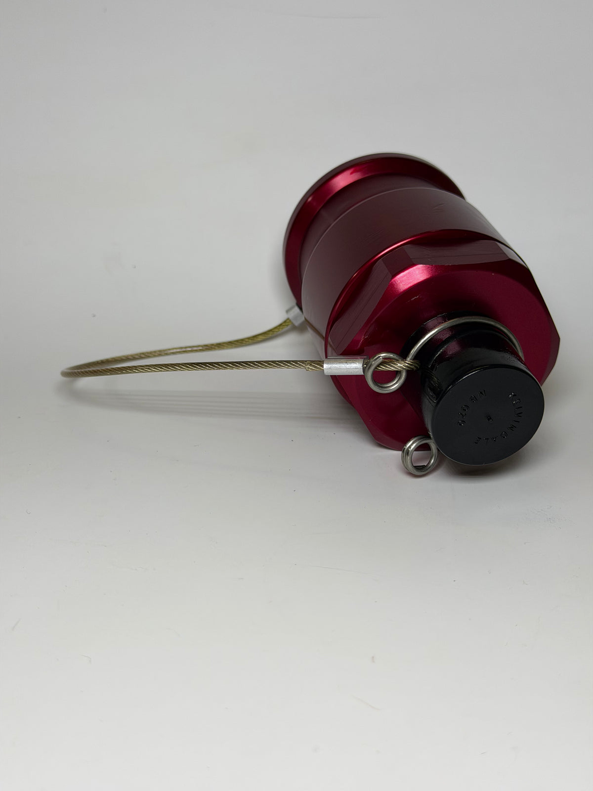 Banlaw BPLR3BE BEC Compatible 3/4" Flush Face Receiver with Cap, RED