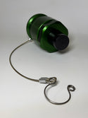 Banlaw BPLR5BE Size 5 Flush Face Fluid Transfer Receiver, 3/4", Green with Cap