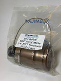 Banlaw BPLR9BE Size 9 Flush Face BPL Receiver, 3/4" NPT, Bronze