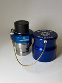 Banlaw BPLR6CE 1" Flush Face Receiver & Cap, Blue