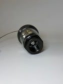 Banlaw BPLN8BNC Size 8 Nozzle, Flush Face Receiver, Platinum, 3/4" with Cap