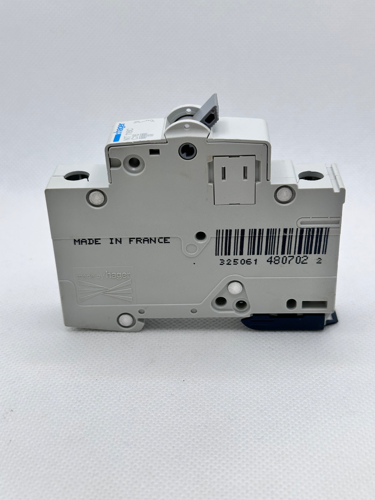 Hager NT116C C-16A 1 Pole Miniature Circuit Breaker MCB C Curve