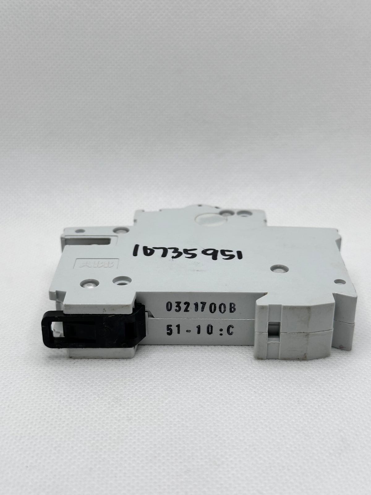 ABB S251C Thermal-Magnetic Miniature Circuit Breaker, 1P, 10A C Curve