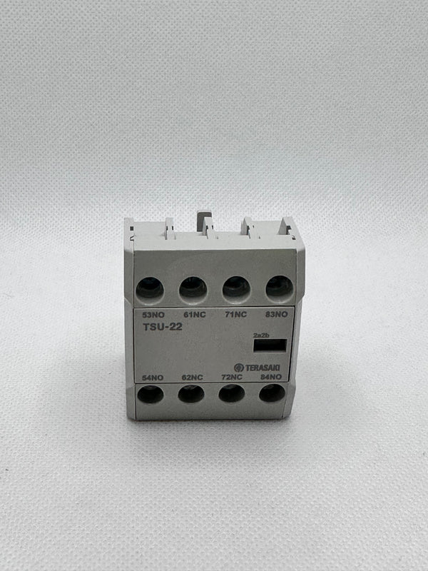 Terasaki TSU-22 2NO 2NC Auxilliary Contact Block - 822704