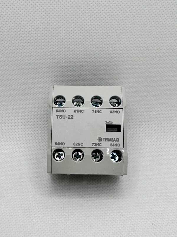 Terasaki TSU-22 2NO 2NC Auxilliary Contact Block - 822704