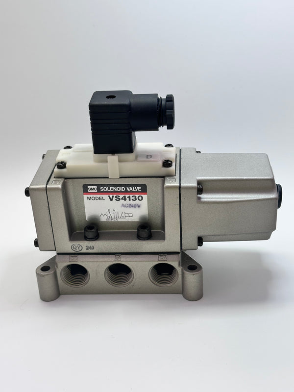 SMC VS4130 5 Port Solenoid Valve 240V AC VS4130-047DE