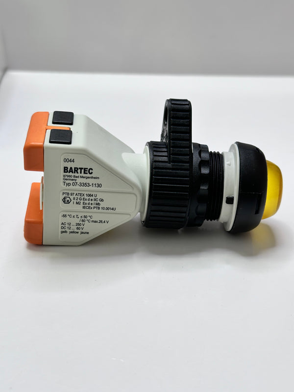 Bartec 07-3353-1130 ComEx Flex Lamp Module, Amber, for use in Explosive Environments 24-230V
