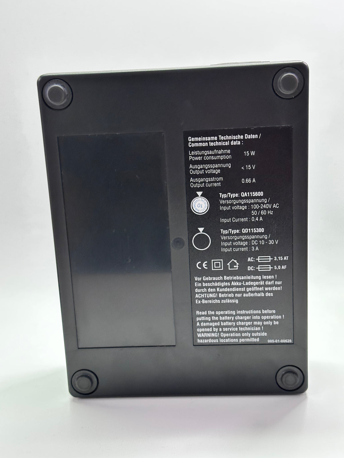 HBC Radiomatic QA115600 Battery Charger — 190-01-00069