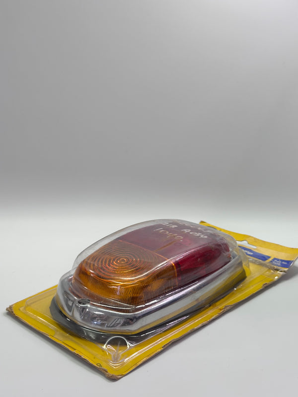 Hella 2370 Combination Rear Lamp - Vintage Style, Chrome Surround