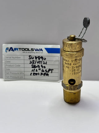 Ultramax SRV390-1500 1/2” BSPT Relief Valve, Pull Ring