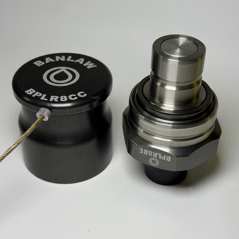 Banlaw BPLR8BE BEC-Compatible Flush Face Receiver, 3/4-Inch NPT, Size 8