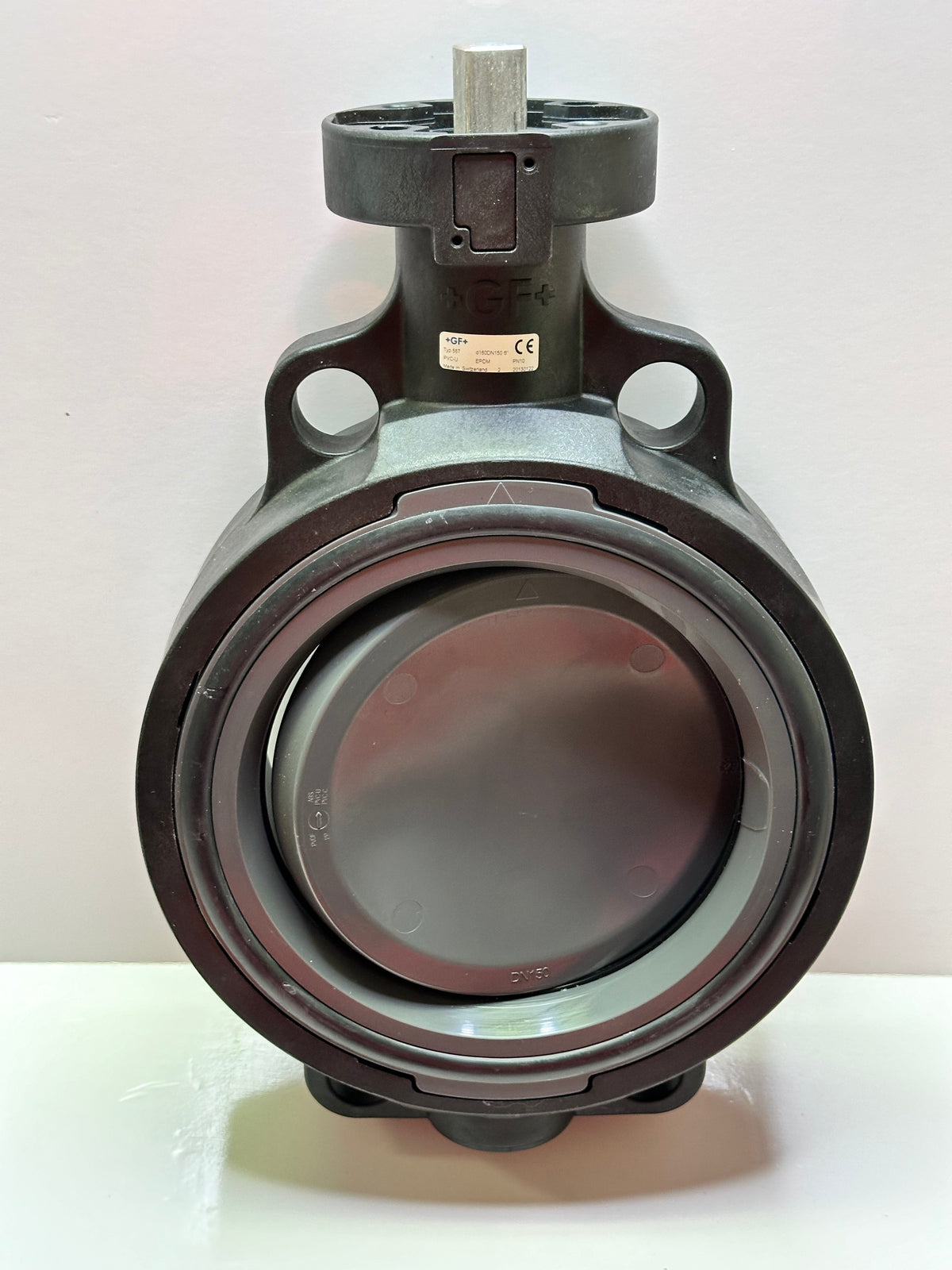 GF Type 567 PVC-U Butterfly Valve d160 DN150 6"