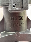 GF Type 567 PVC-U Butterfly Valve d160DN150 6"
