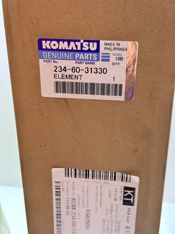 Komatsu 234-60-31330 Hydraulic Filter Element