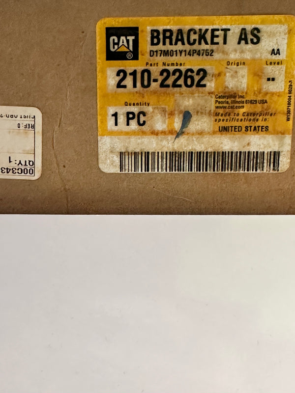 210-2262 Seat Recliner Bracket - Caterpillar