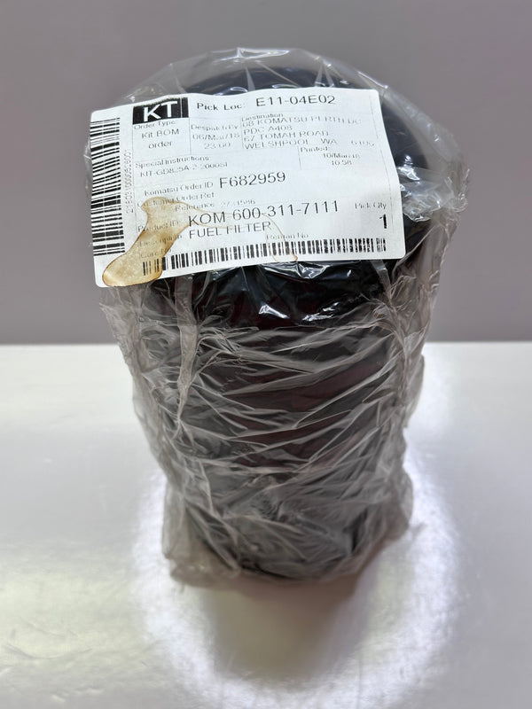 Komatsu 600-311-7111 Genuine Fuel Filter