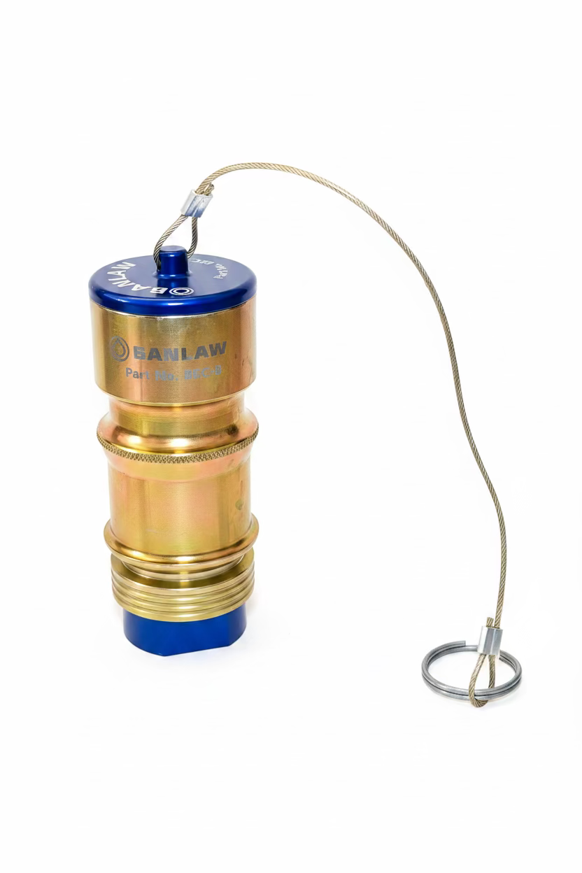 Banlaw BEC-B Flush-Face BPL Evacuation Coupling — 1" NPT