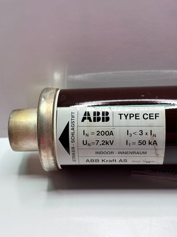 ABB NHPL052720R1 Fuse Link Type CEF 3,6/7,2KV 200A 1YMB710739M2812