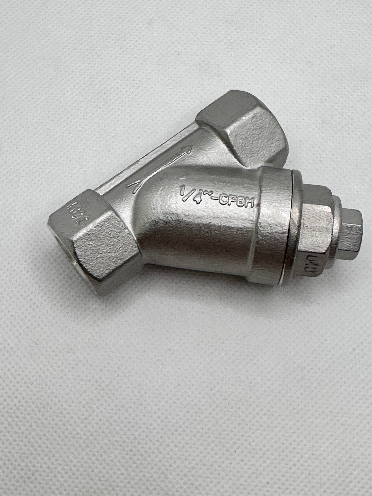Flomec ST006S11 1/4-Inch BSP Y-Strainer – 316 Stainless