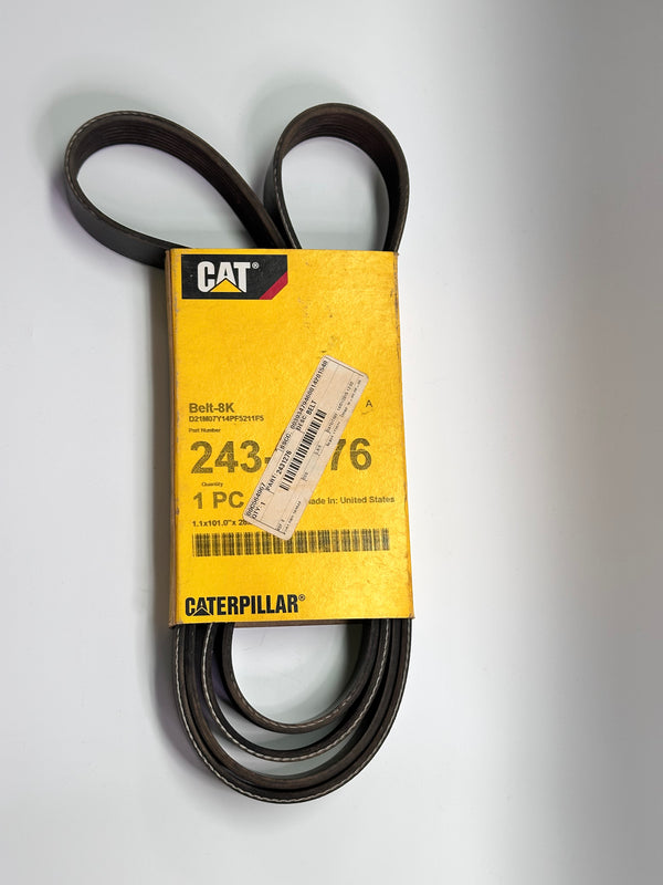 243-1276 Serpentine Belt, 8 Ribs - Caterpillar