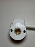 Outdoor Awning Crank Gearbox for Retractable Blinds (white)
